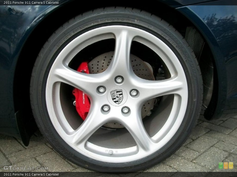 2011 Porsche 911 Carrera S Cabriolet Wheel and Tire Photo #38780720
