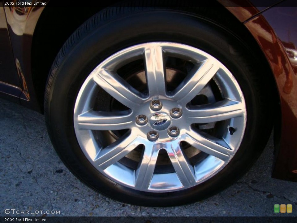 2009 Ford Flex Limited Wheel and Tire Photo #38784133