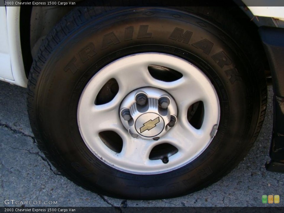 2003 Chevrolet Express Wheels and Tires