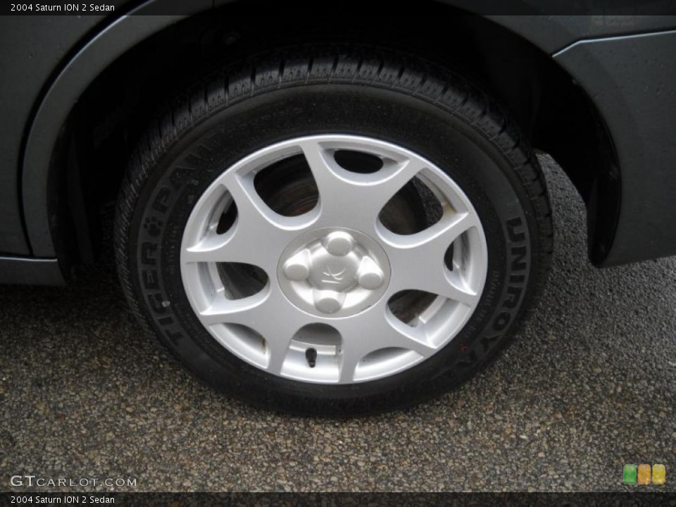 2004 Saturn ION 2 Sedan Wheel and Tire Photo #38785065