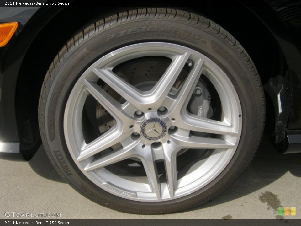 2011 Mercedes-Benz E 550 Sedan Wheel and Tire Photo #38788206