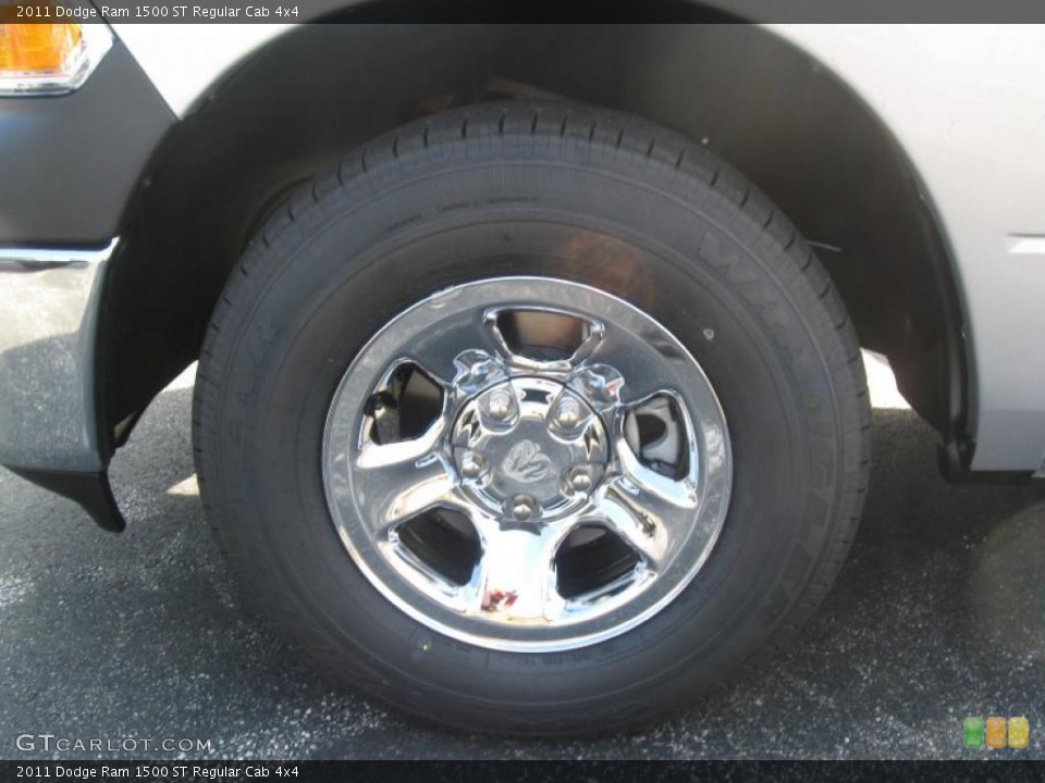 2011 Dodge Ram 1500 ST Regular Cab 4x4 Wheel and Tire Photo #38789270