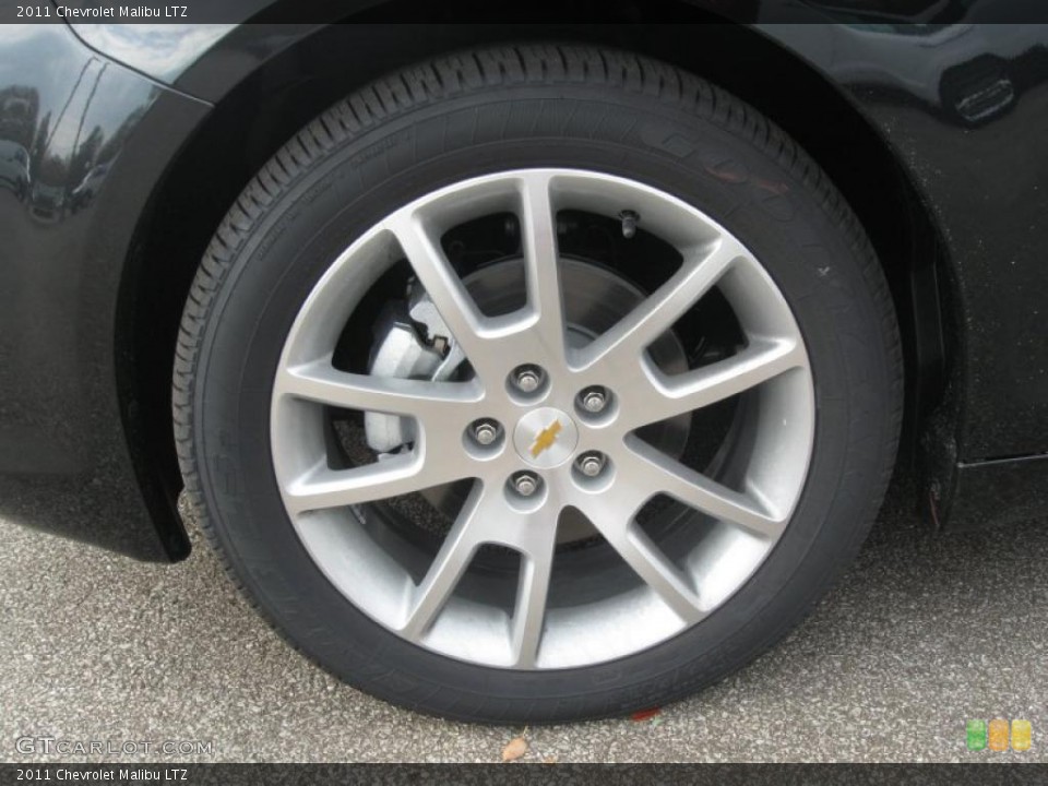 2011 Chevrolet Malibu LTZ Wheel and Tire Photo #38789926