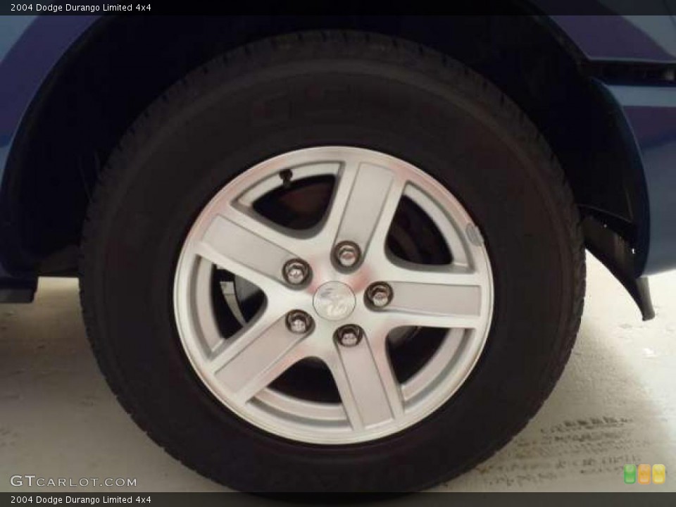 2004 Dodge Durango Limited 4x4 Wheel and Tire Photo #38797359