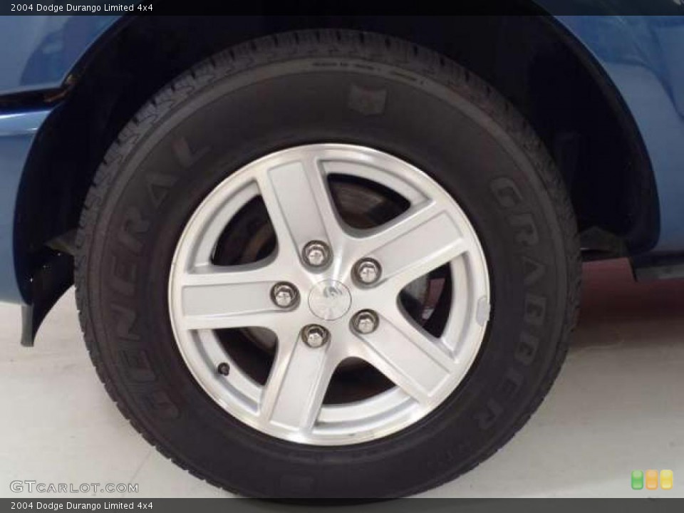 2004 Dodge Durango Limited 4x4 Wheel and Tire Photo #38797411