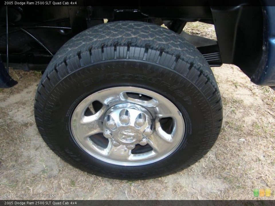 2005 Dodge Ram 2500 SLT Quad Cab 4x4 Wheel and Tire Photo #38797619