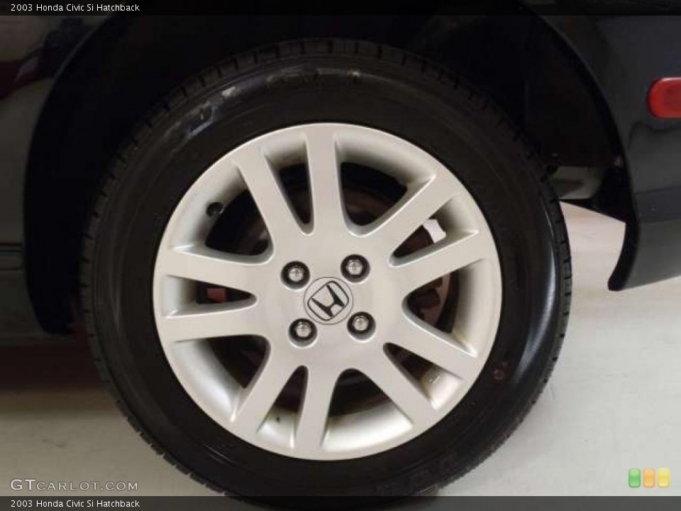 2003 Honda Civic Si Hatchback Wheel and Tire Photo #38797759