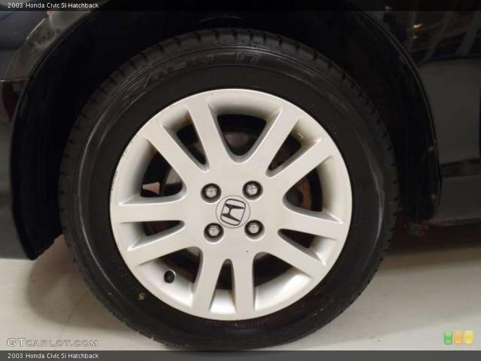2003 Honda Civic Si Hatchback Wheel and Tire Photo #38797775