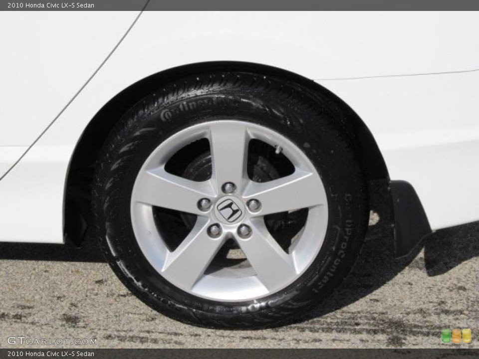 2010 Honda Civic LX-S Sedan Wheel and Tire Photo #38797983