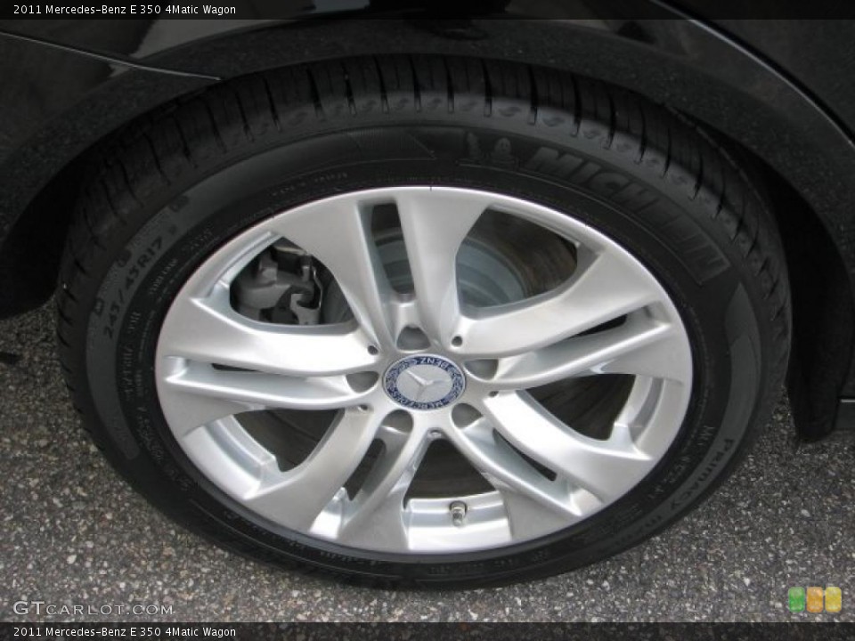 2011 Mercedes-Benz E 350 4Matic Wagon Wheel and Tire Photo #38801091