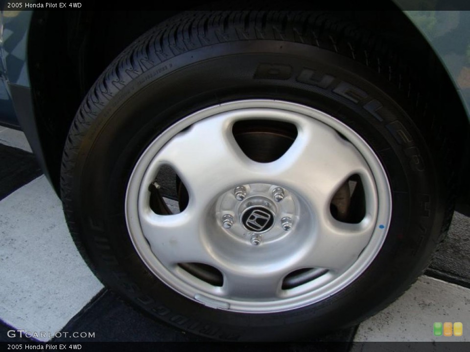 2005 Honda Pilot EX 4WD Wheel and Tire Photo #38802957