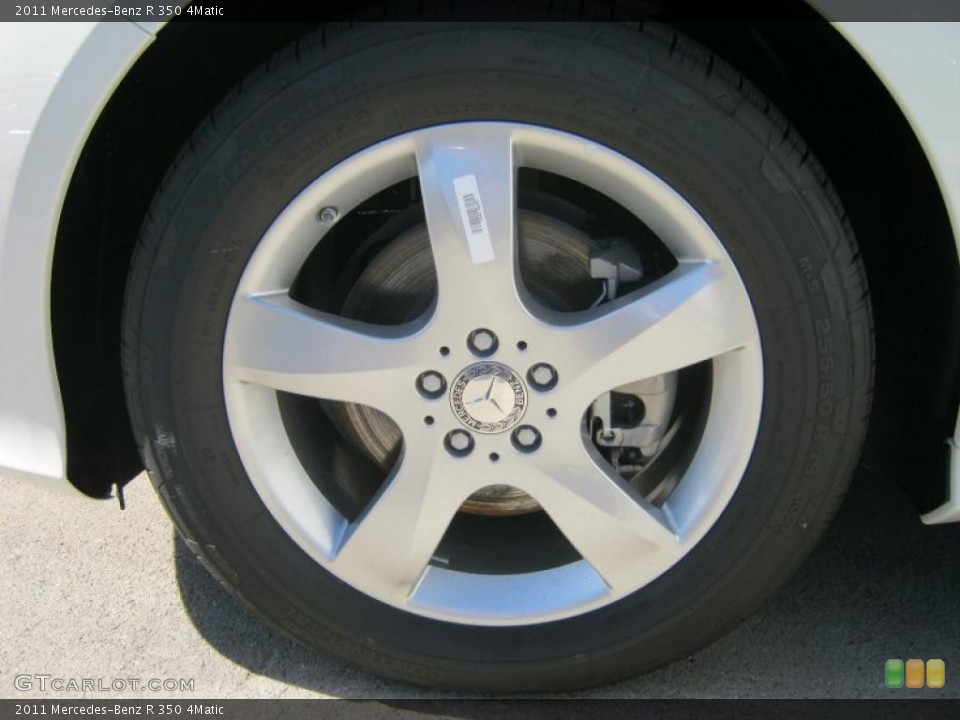 2011 Mercedes-Benz R 350 4Matic Wheel and Tire Photo #38805004