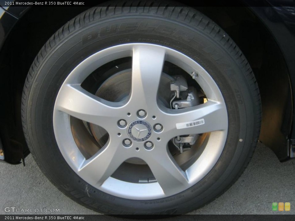 2011 Mercedes-Benz R 350 BlueTEC 4Matic Wheel and Tire Photo #38805488