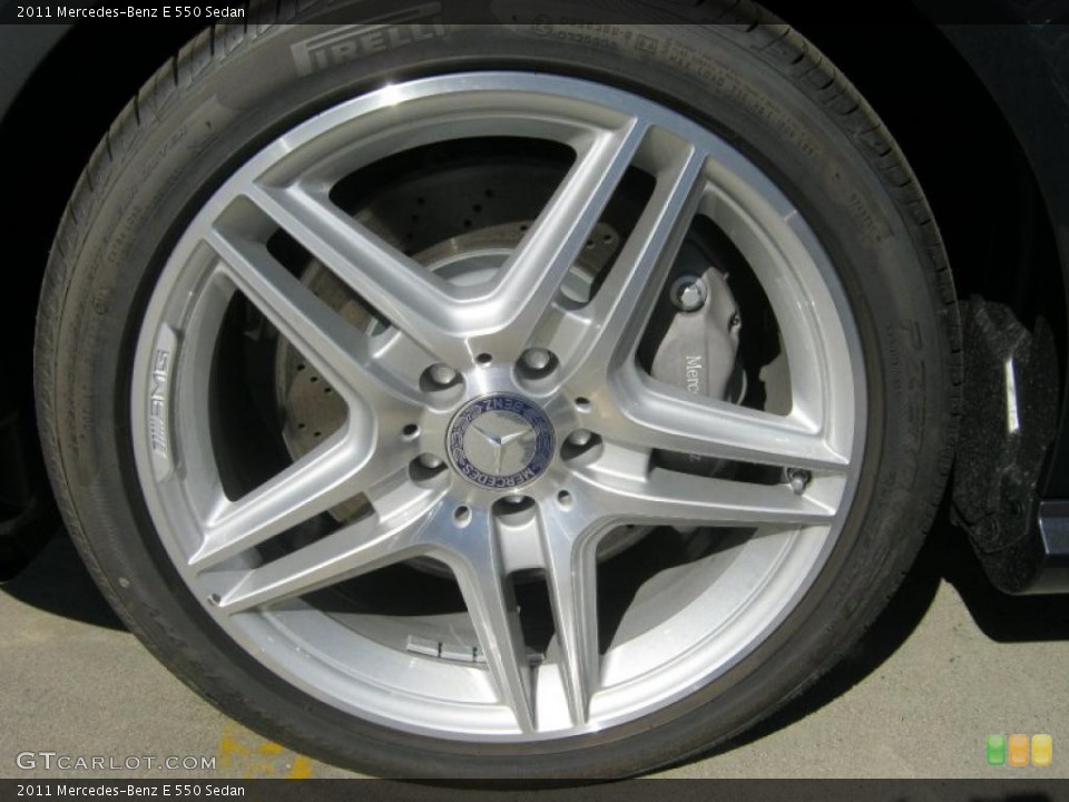 2011 Mercedes-Benz E 550 Sedan Wheel and Tire Photo #38806168