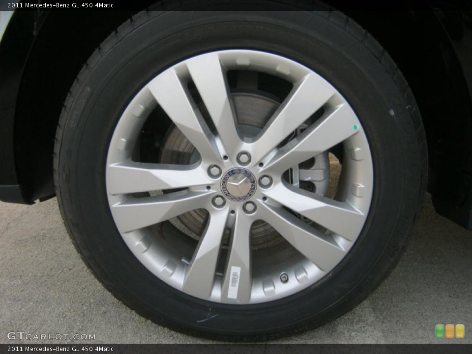 2011 Mercedes-Benz GL 450 4Matic Wheel and Tire Photo #38806880