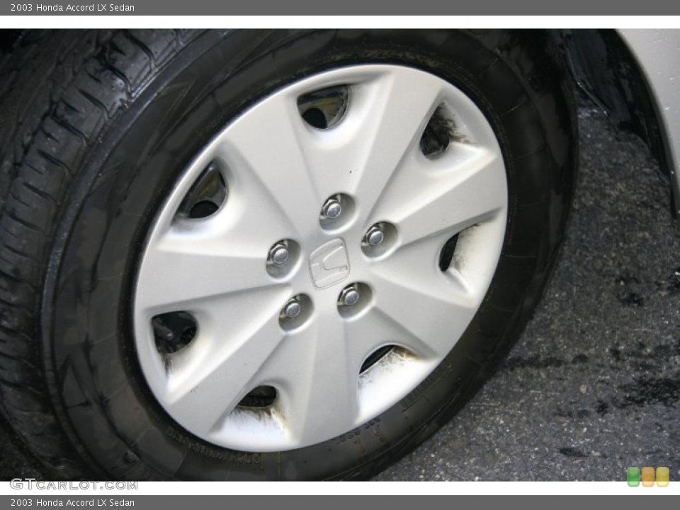 2003 Honda Accord LX Sedan Wheel and Tire Photo #38806892