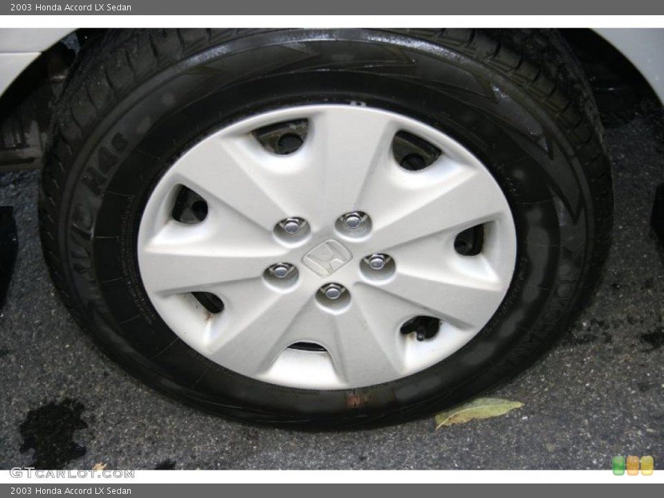 2003 Honda Accord LX Sedan Wheel and Tire Photo #38806916