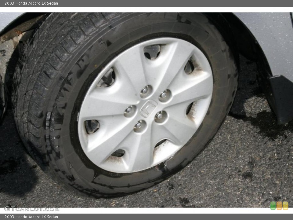 2003 Honda Accord LX Sedan Wheel and Tire Photo #38806964