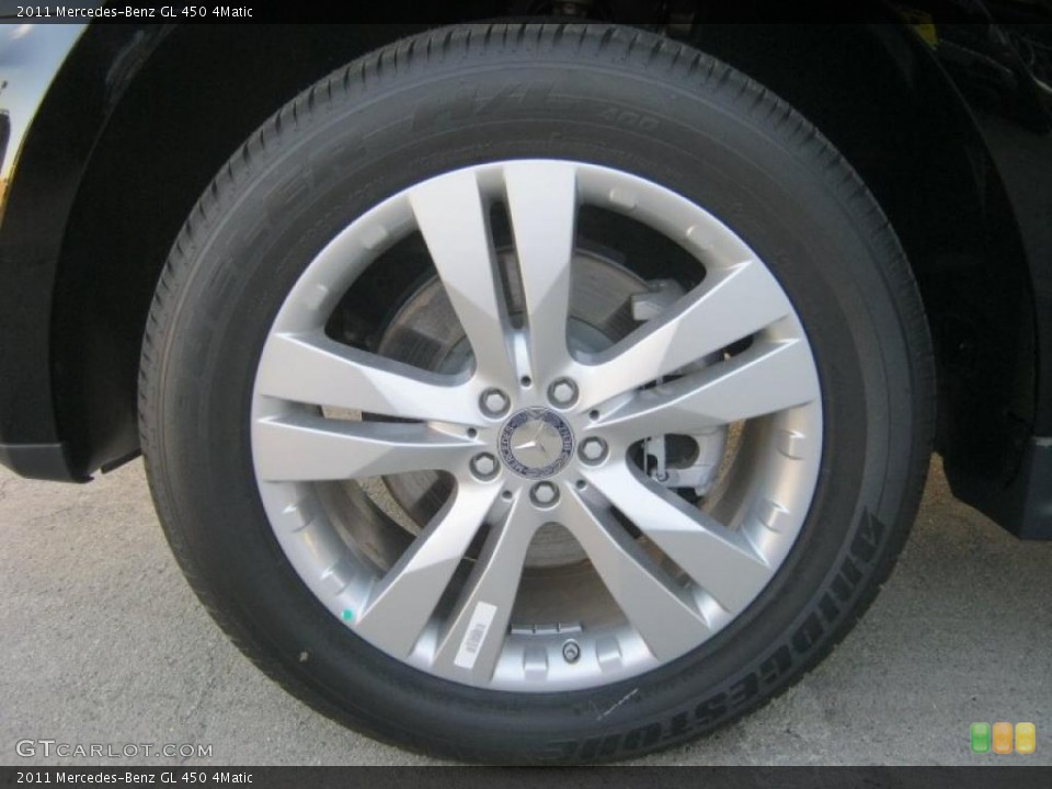 2011 Mercedes-Benz GL 450 4Matic Wheel and Tire Photo #38807048