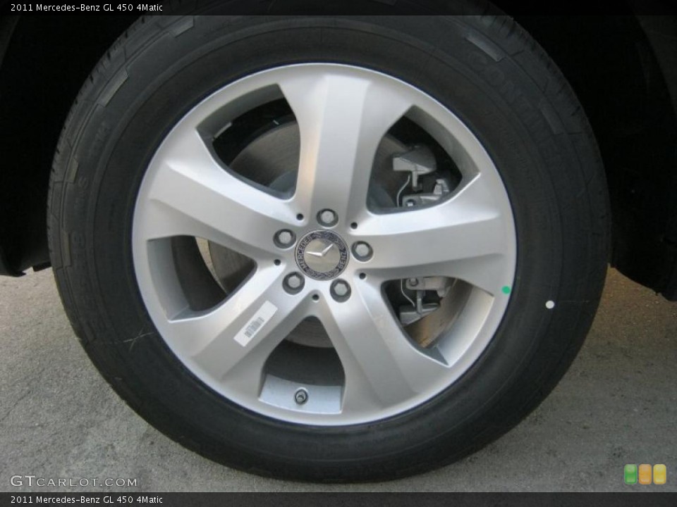 2011 Mercedes-Benz GL 450 4Matic Wheel and Tire Photo #38807732