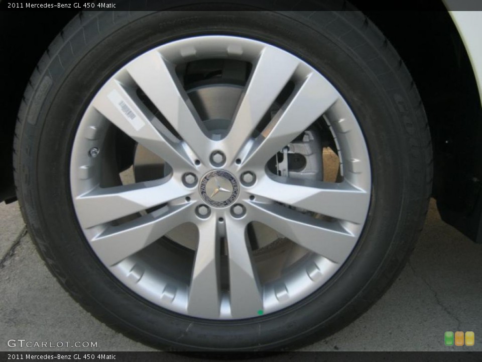 2011 Mercedes-Benz GL 450 4Matic Wheel and Tire Photo #38807988