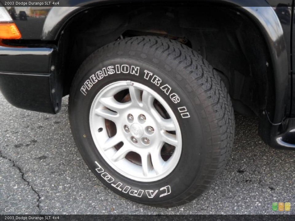 2003 Dodge Durango SLT 4x4 Wheel and Tire Photo #38808372