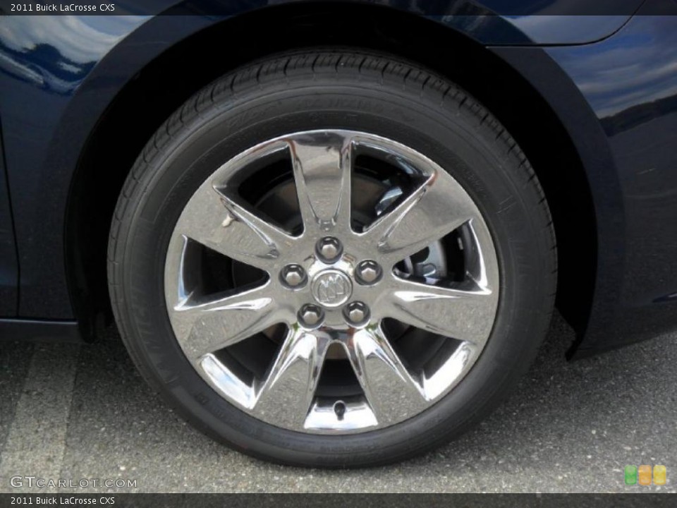 2011 Buick LaCrosse CXS Wheel and Tire Photo #38810076