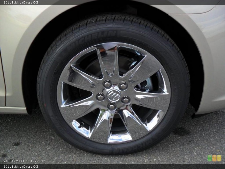 2011 Buick LaCrosse CXS Wheel and Tire Photo #38810876