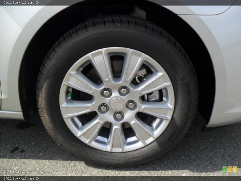 2011 Buick LaCrosse CX Wheel and Tire Photo #38812020