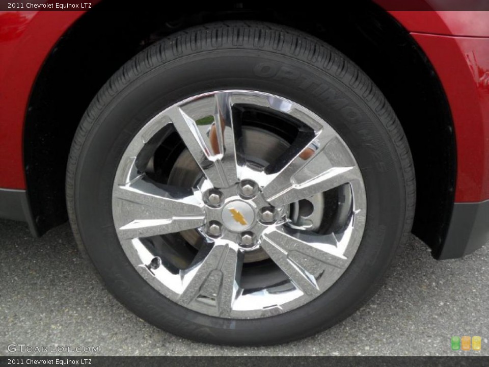 2011 Chevrolet Equinox LTZ Wheel and Tire Photo #38814392
