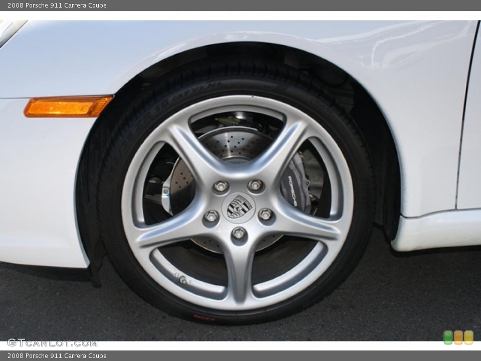 2008 Porsche 911 Carrera Coupe Wheel and Tire Photo #38814500