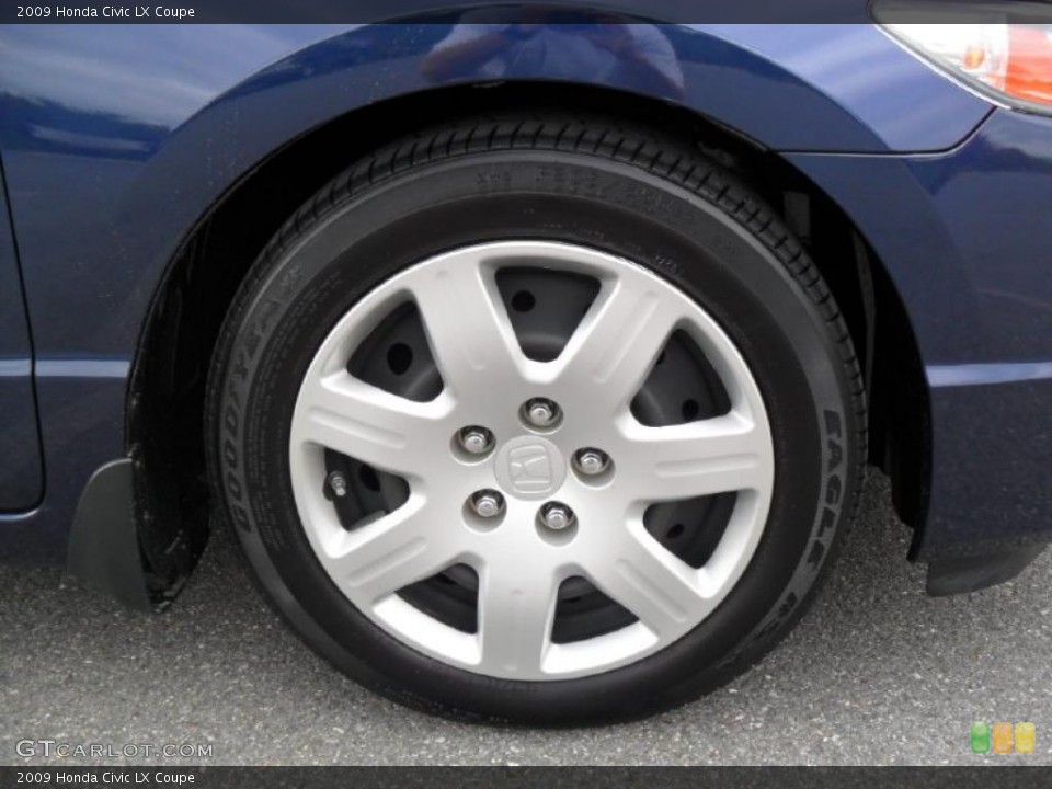 2009 Honda Civic LX Coupe Wheel and Tire Photo #38816040