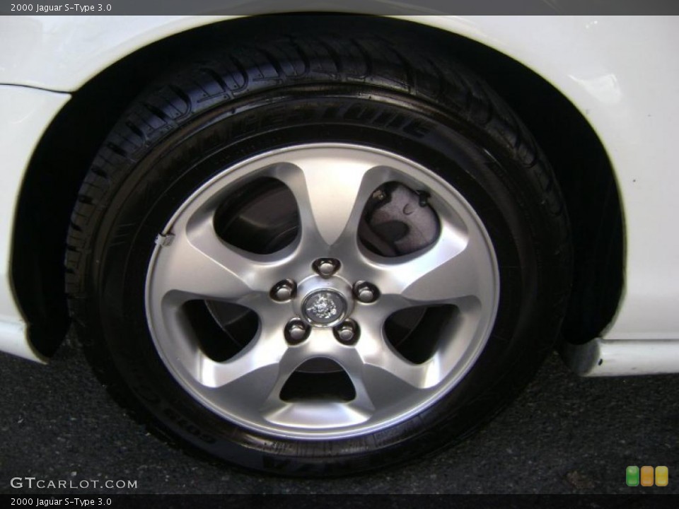2000 Jaguar S-Type 3.0 Wheel and Tire Photo #38817968