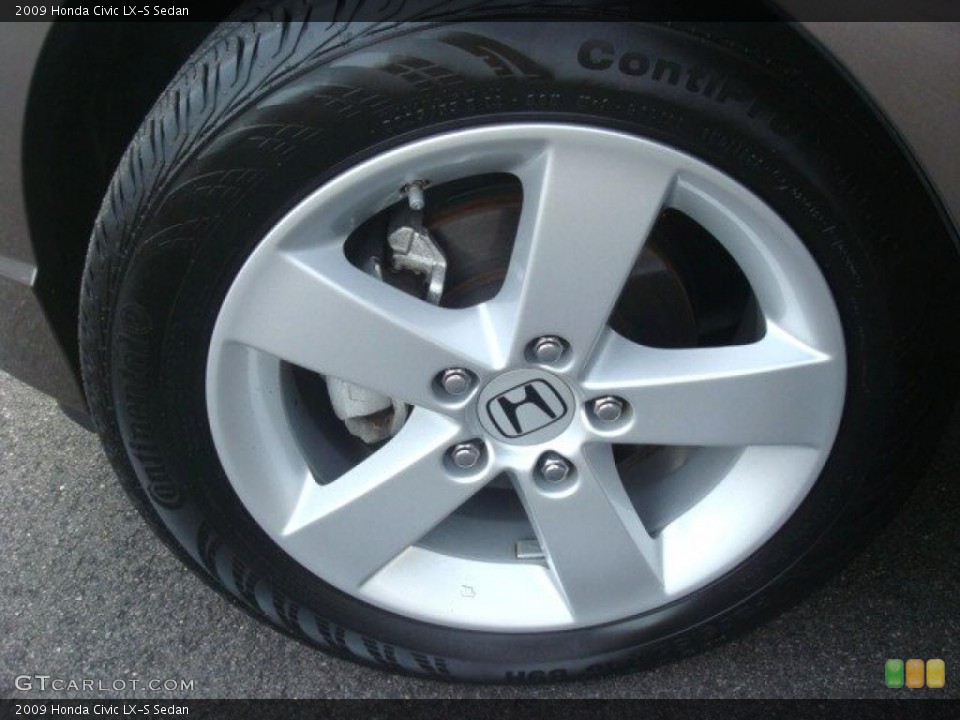 2009 Honda Civic LX-S Sedan Wheel and Tire Photo #38818996