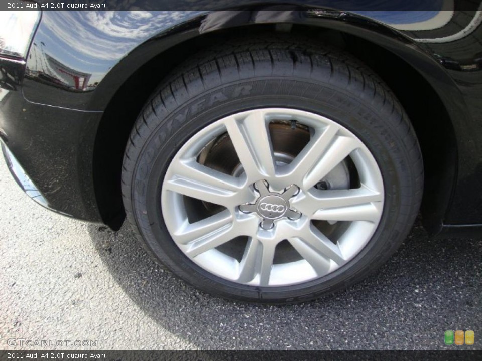 2011 Audi A4 2.0T quattro Avant Wheel and Tire Photo #38822340