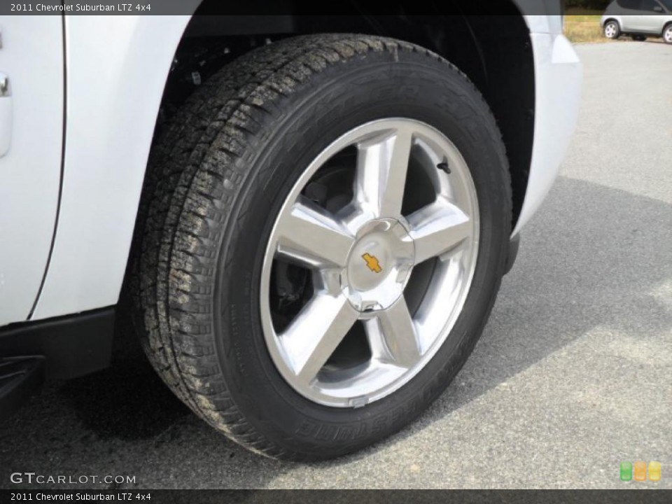 2011 Chevrolet Suburban LTZ 4x4 Wheel and Tire Photo #38825108