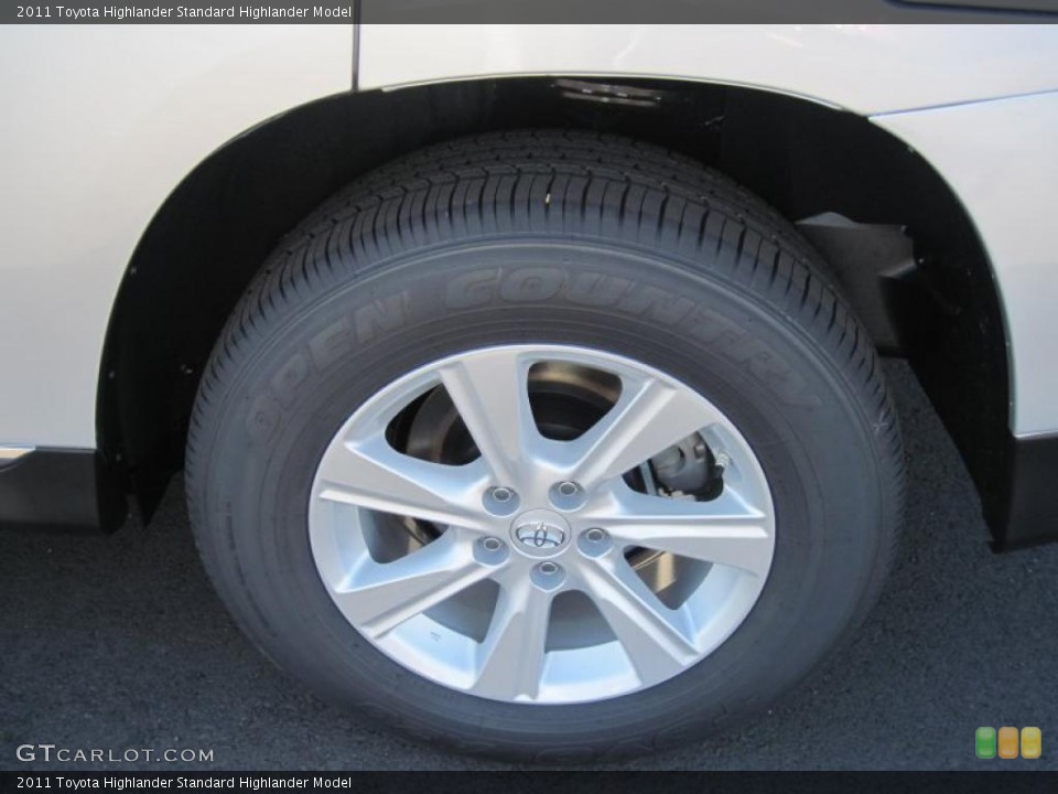 2011 Toyota Highlander  Wheel and Tire Photo #38825120