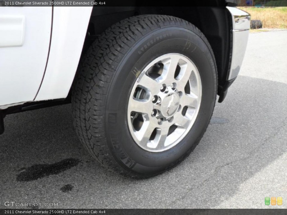 2011 Chevrolet Silverado 2500HD LTZ Extended Cab 4x4 Wheel and Tire Photo #38825508