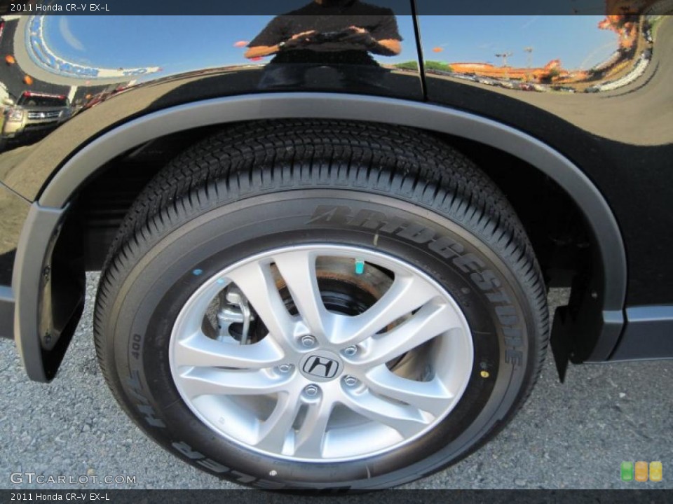 2011 Honda CR-V EX-L Wheel and Tire Photo #38827268