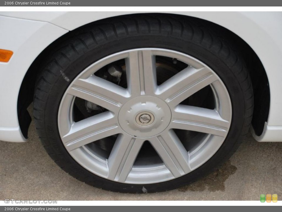 2006 Chrysler Crossfire Limited Coupe Wheel and Tire Photo #38830368