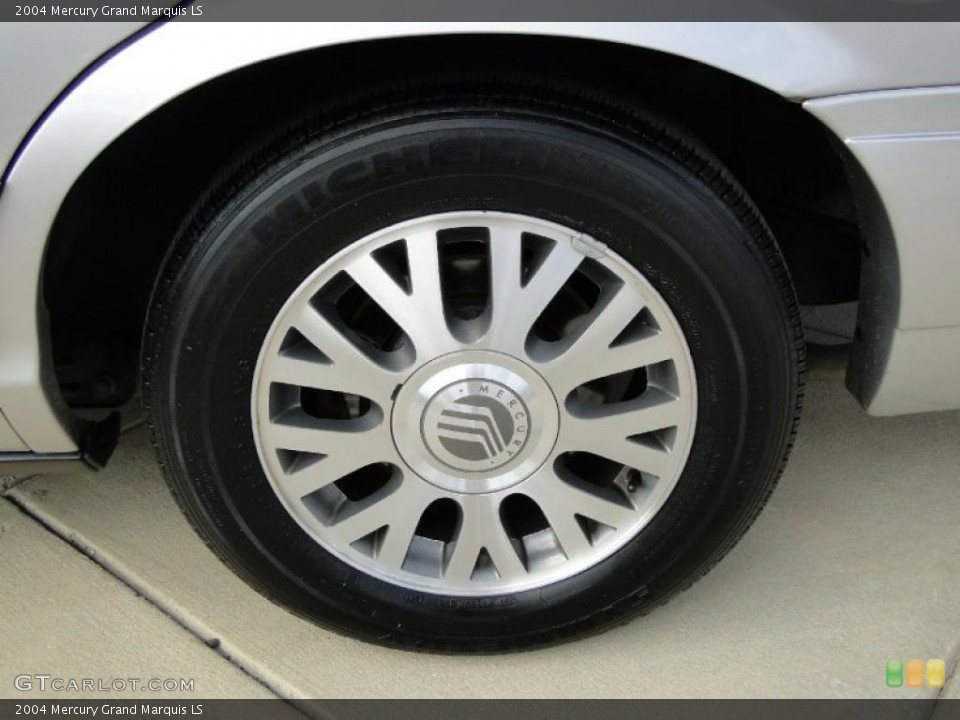 2004 Mercury Grand Marquis LS Wheel and Tire Photo #38834218