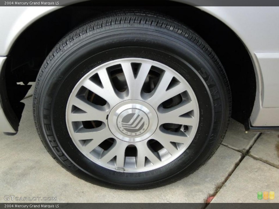2004 Mercury Grand Marquis LS Wheel and Tire Photo #38834236