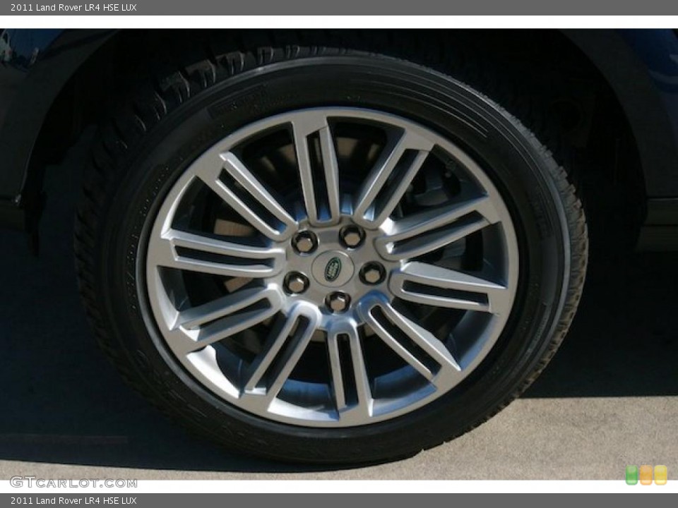 2011 Land Rover LR4 HSE LUX Wheel and Tire Photo #38836552