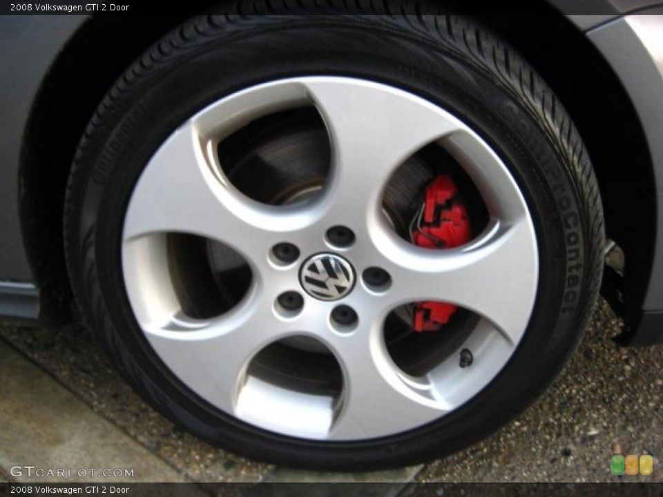 2008 Volkswagen GTI 2 Door Wheel and Tire Photo #38837072