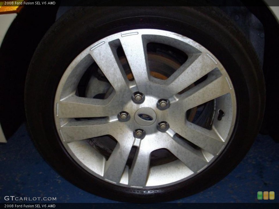 2008 Ford Fusion SEL V6 AWD Wheel and Tire Photo #38838948