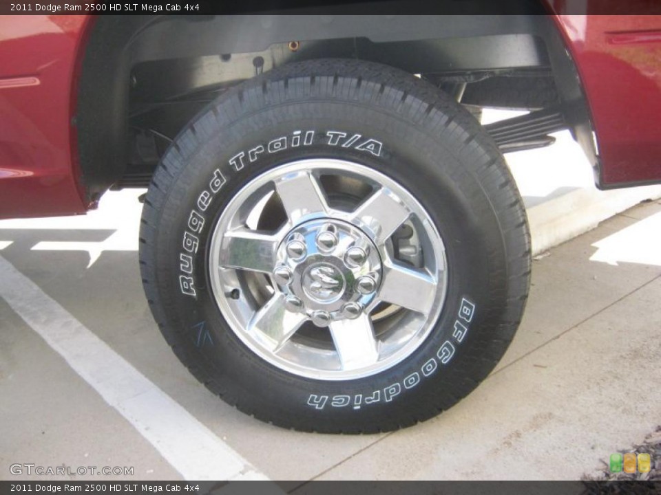 2011 Dodge Ram 2500 HD SLT Mega Cab 4x4 Wheel and Tire Photo #38841096