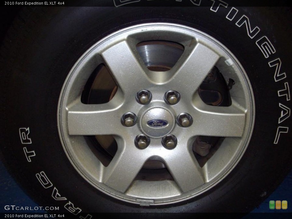 2010 Ford Expedition EL XLT 4x4 Wheel and Tire Photo #38842688