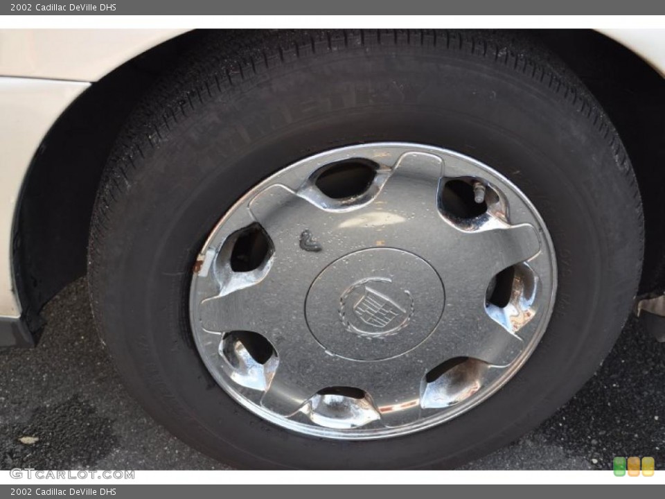 2002 Cadillac DeVille DHS Wheel and Tire Photo #38847328
