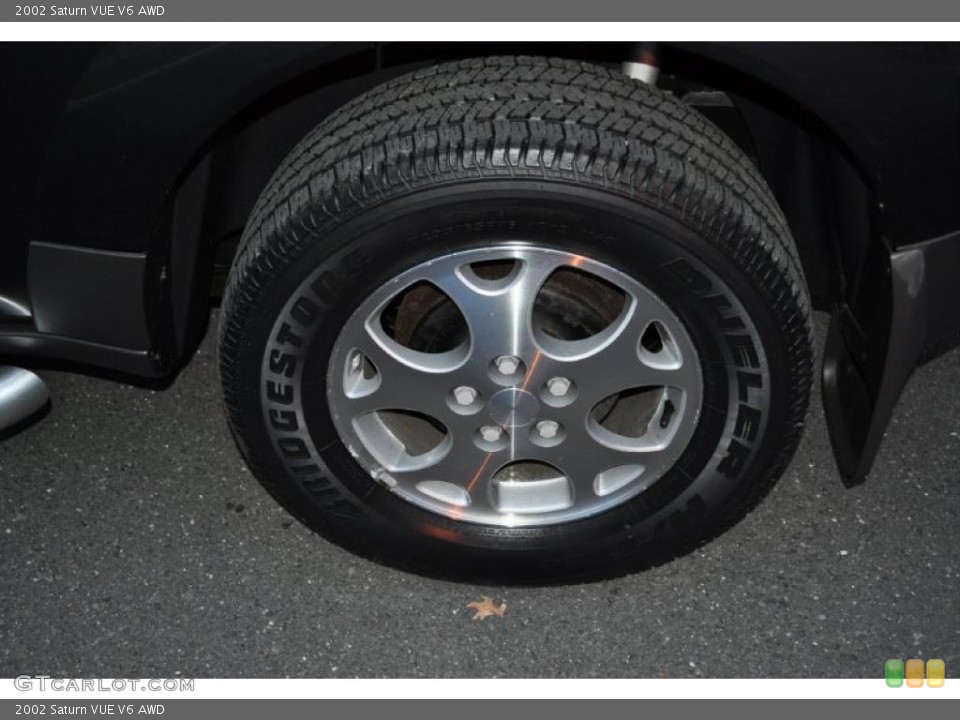 2002 Saturn VUE V6 AWD Wheel and Tire Photo #38849188
