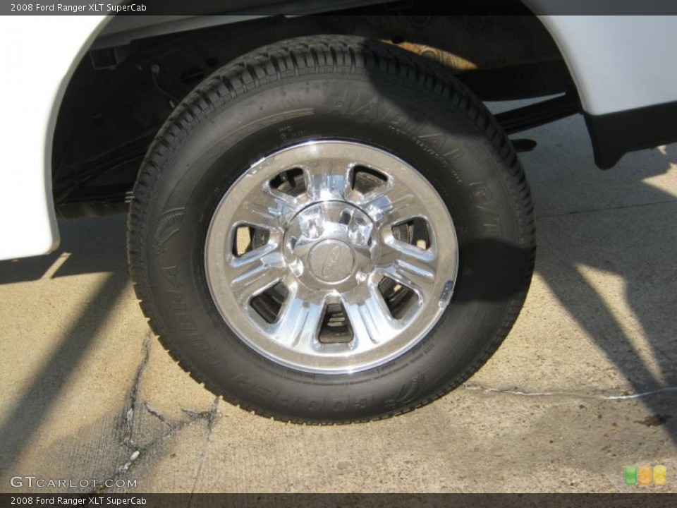 2008 Ford Ranger XLT SuperCab Wheel and Tire Photo #38849992